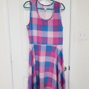 Pastel dress with pockets